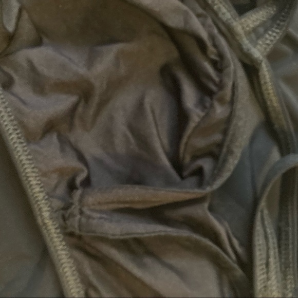 CALVIN Klein One Piece Swimsuit Bond Girl Black White Mod 90's Belted Vacation - Picture 6 of 6